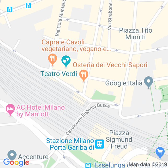 CAP di Via Francesco Carmagnola a Milano