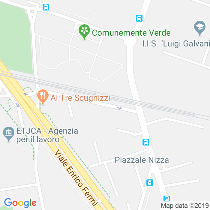 CAP di Via Monzambano a Milano
