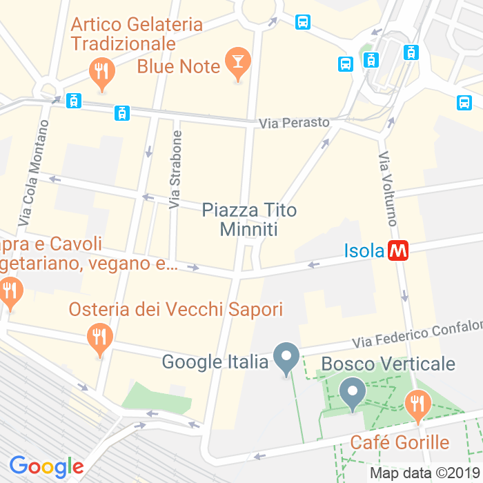 CAP di Via Pietro Borsieri a Milano