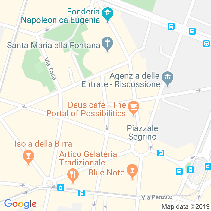 CAP di Via Vincenzo Civerchio a Milano