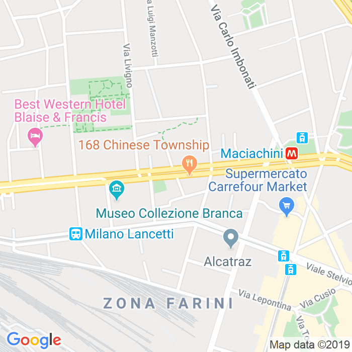 CAP di Viale Edoardo Jenner a Milano