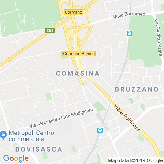 CAP di Via Comasina a Milano
