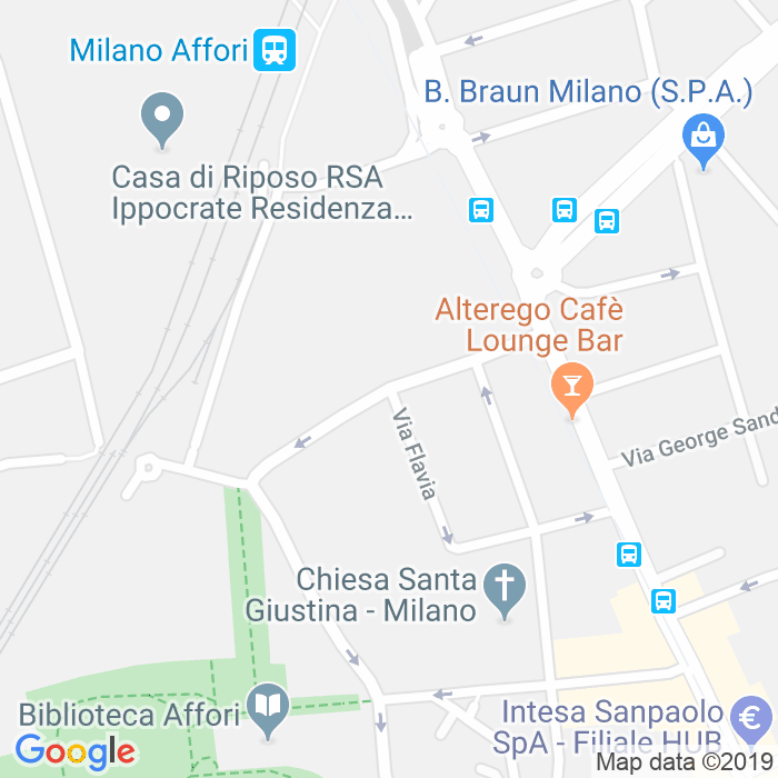 CAP di Via Flavia a Milano
