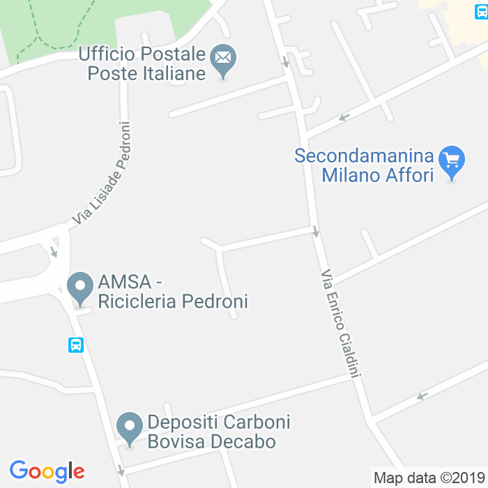 CAP di Via Pozzuoli a Milano