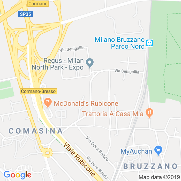 CAP di Via Senigallia a Milano