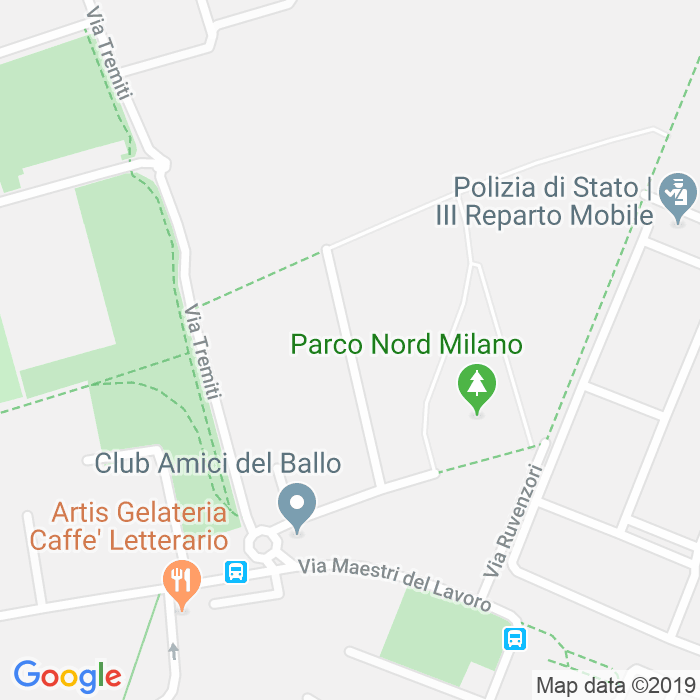 CAP di Via Cherso a Milano
