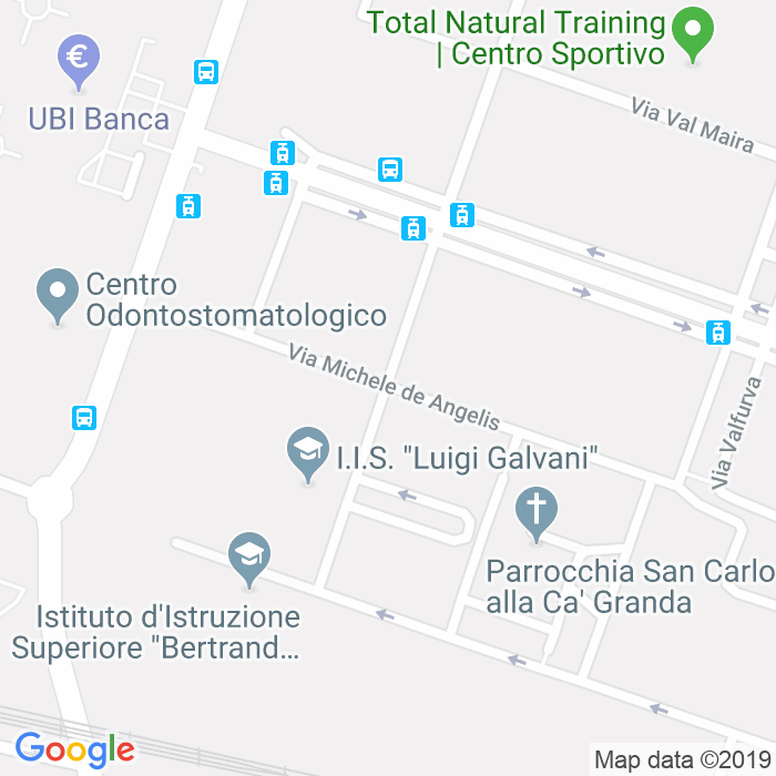 CAP di Via Francesco Gatti a Milano