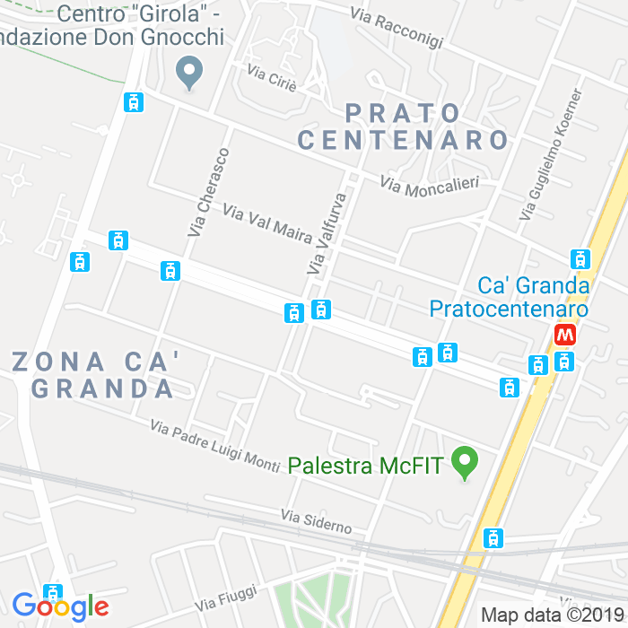 CAP di Viale Ca'Granda a Milano