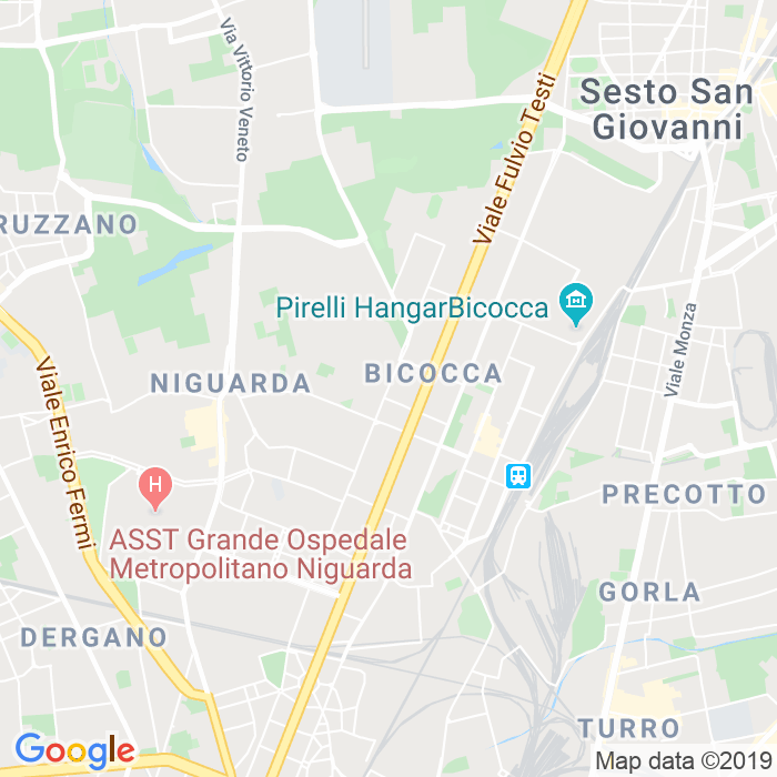 CAP di Viale Giovanni Suzzani a Milano