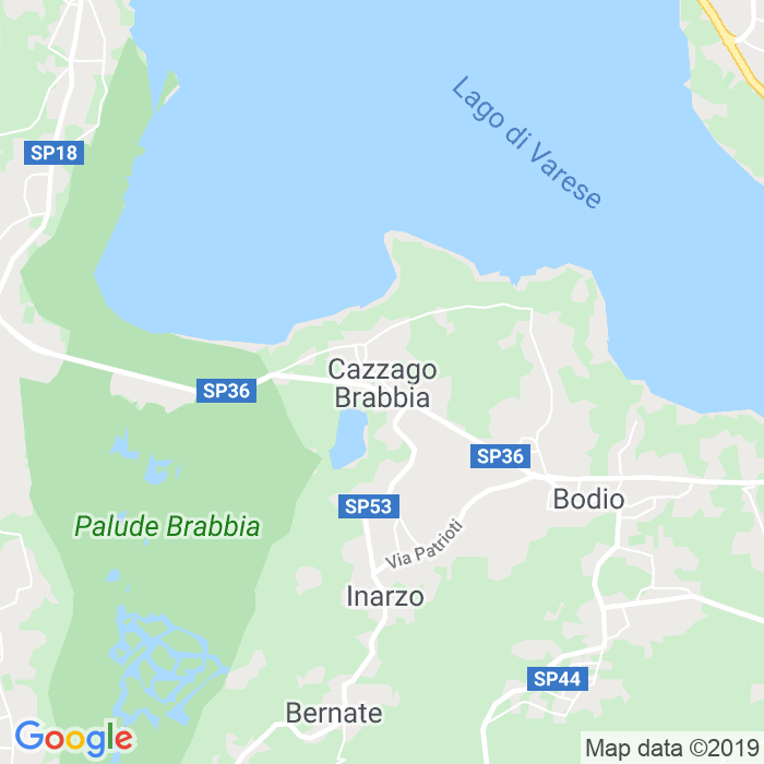 CAP di Cazzago Brabbia in Varese