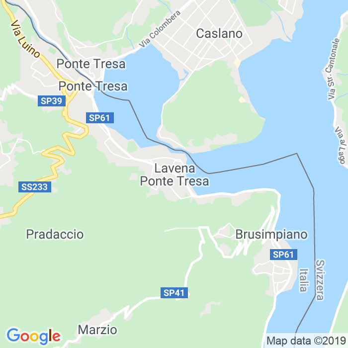 CAP di Lavena Ponte Tresa in Varese