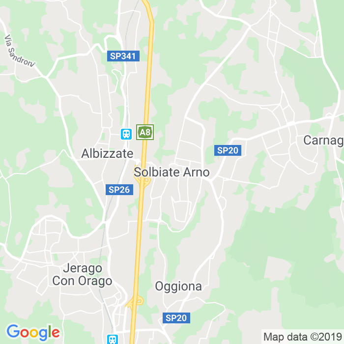CAP di Solbiate Arno in Varese