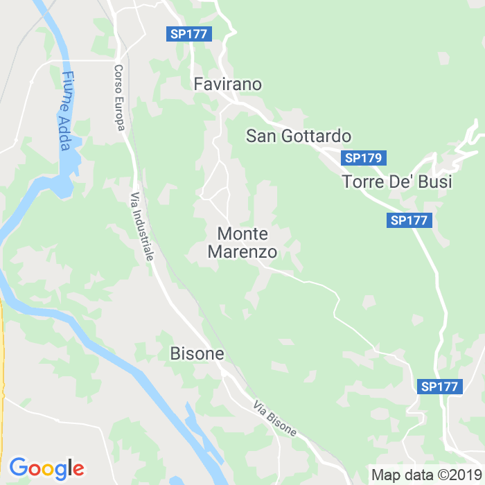 CAP di Monte Marenzo in Lecco