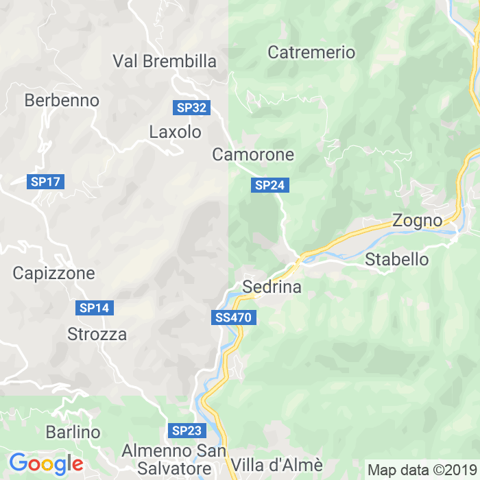 CAP di Ubiale Clanezzo in Bergamo
