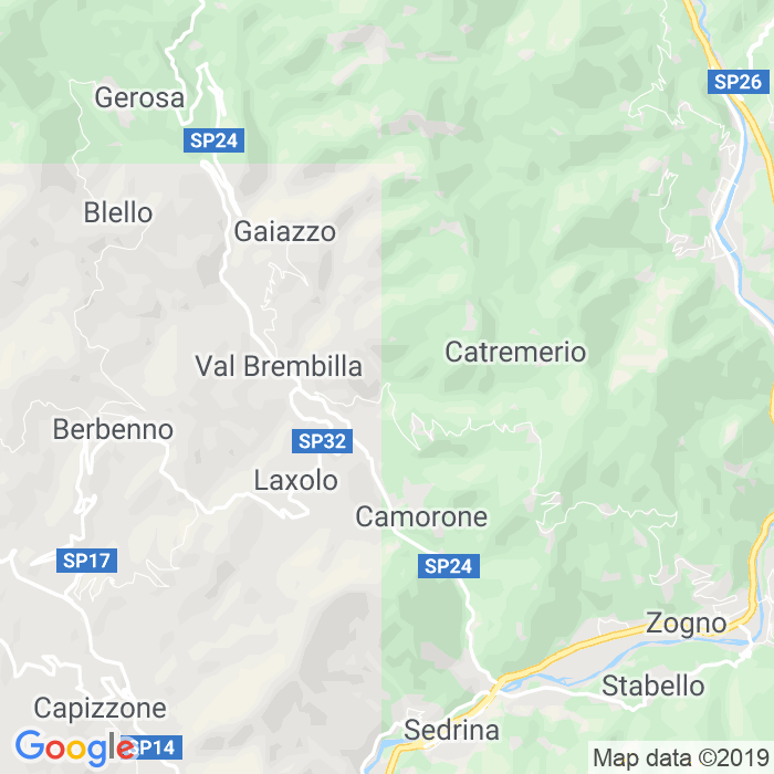 CAP di Brembilla in Bergamo