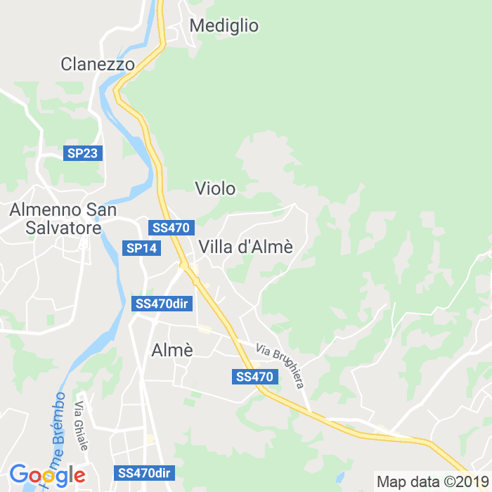 CAP di Villa D'Alme in Bergamo