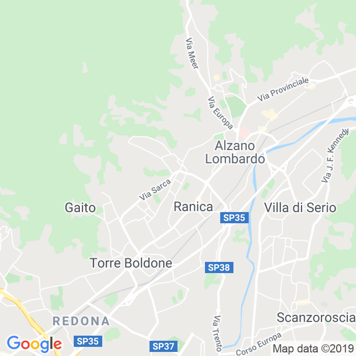 CAP di Ranica in Bergamo