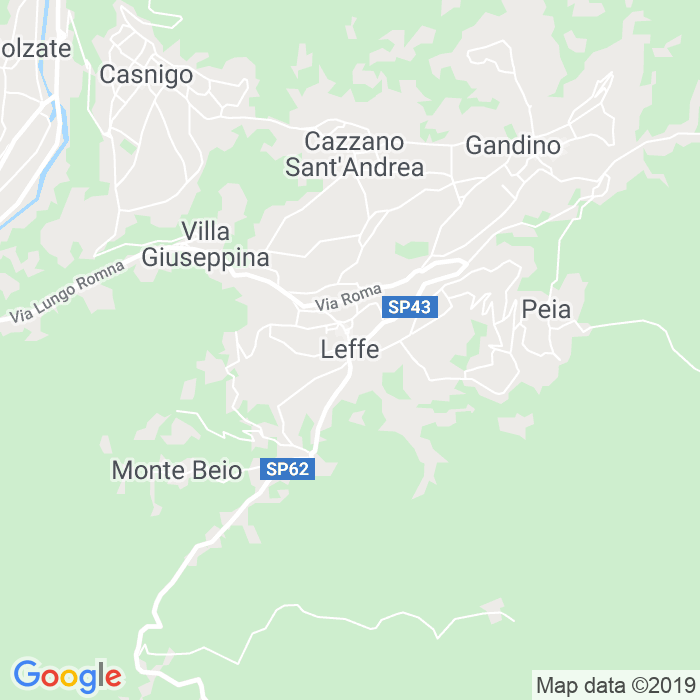 CAP di Leffe in Bergamo