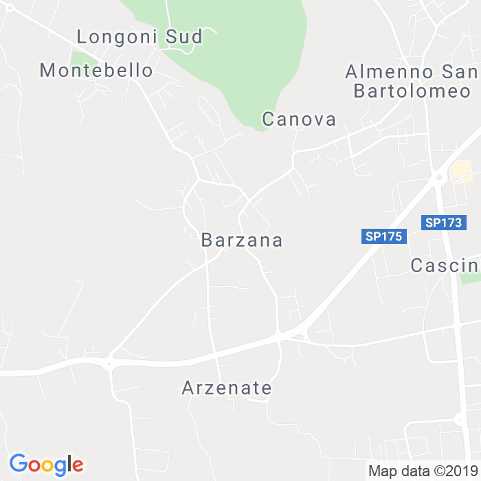 CAP di Barzana in Bergamo