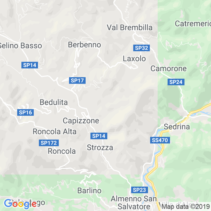 CAP di Capizzone in Bergamo