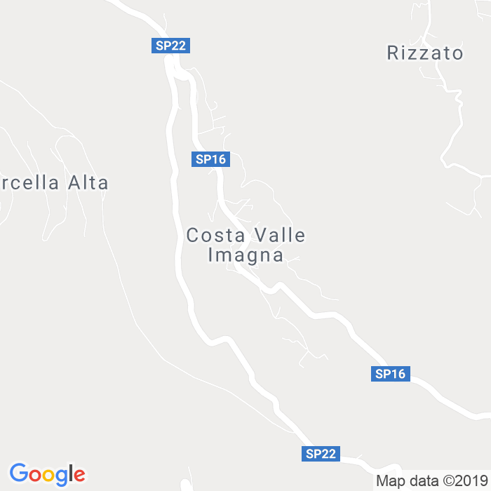 CAP di Costa Valle Imagna in Bergamo
