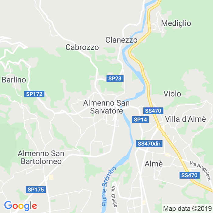 CAP di Almenno San Salvatore in Bergamo
