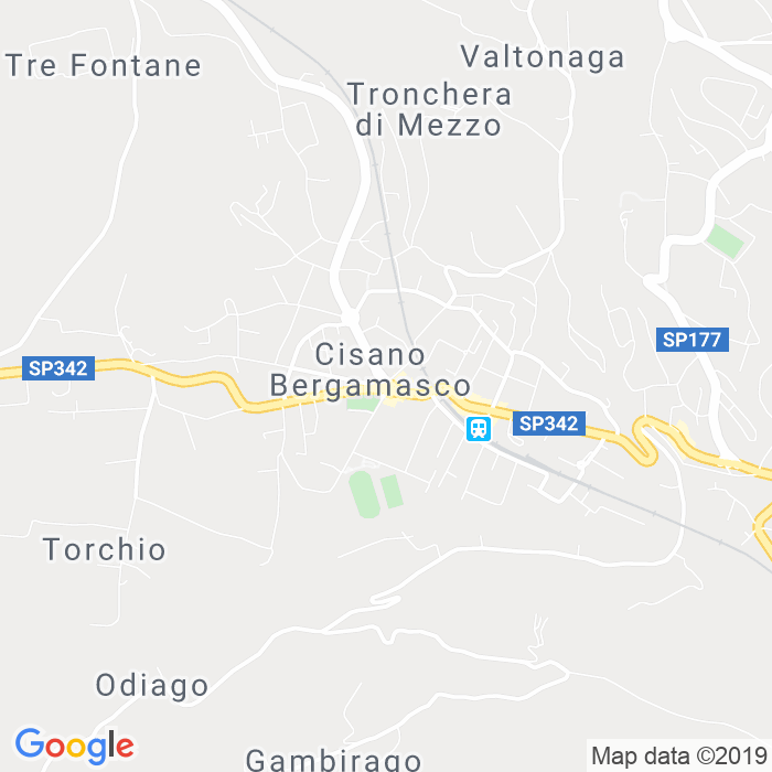 CAP di Cisano Bergamasco in Bergamo