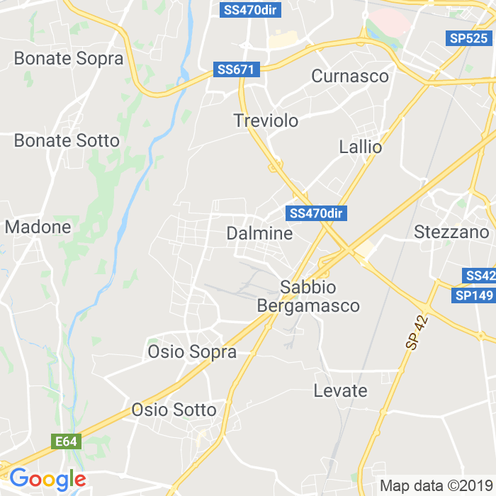 CAP di Dalmine in Bergamo