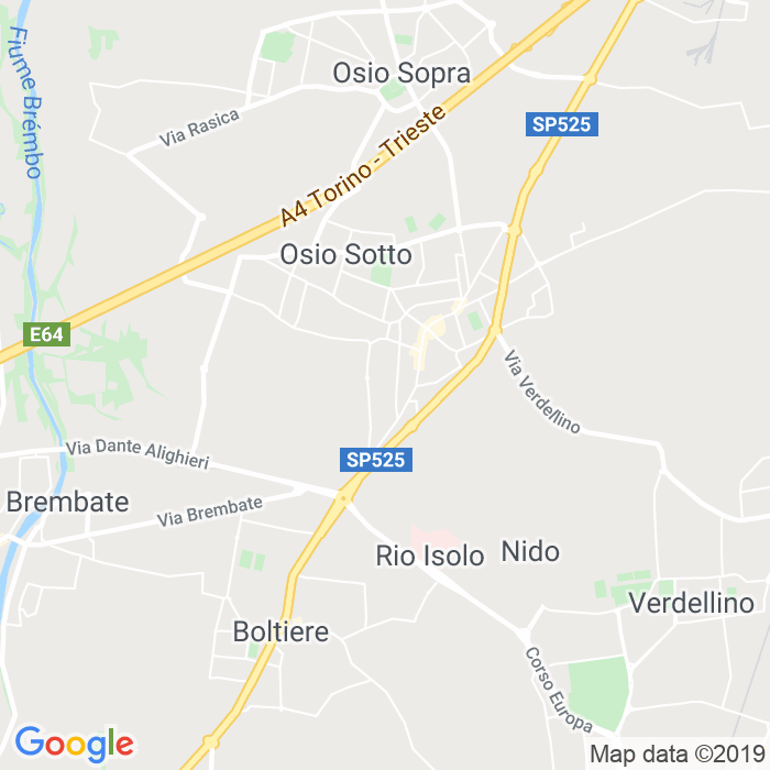 CAP di Osio Sotto in Bergamo