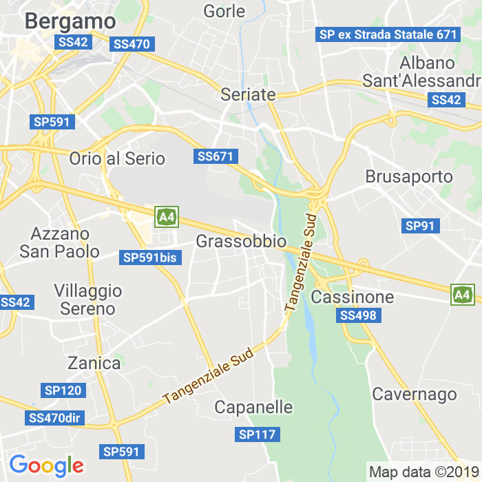 CAP di Grassobbio in Bergamo
