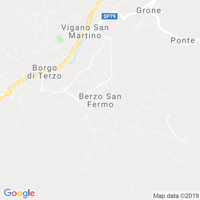 CAP di Berzo San Fermo in Bergamo
