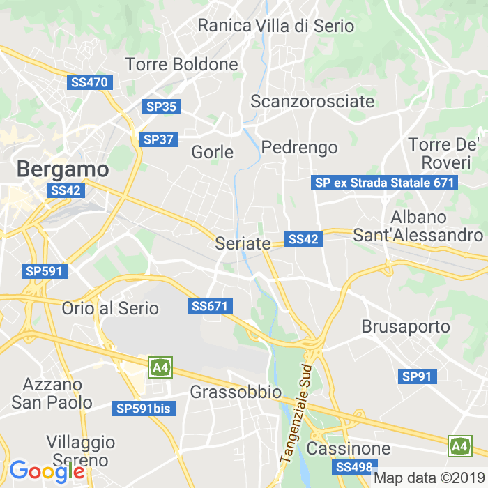 CAP di Seriate in Bergamo