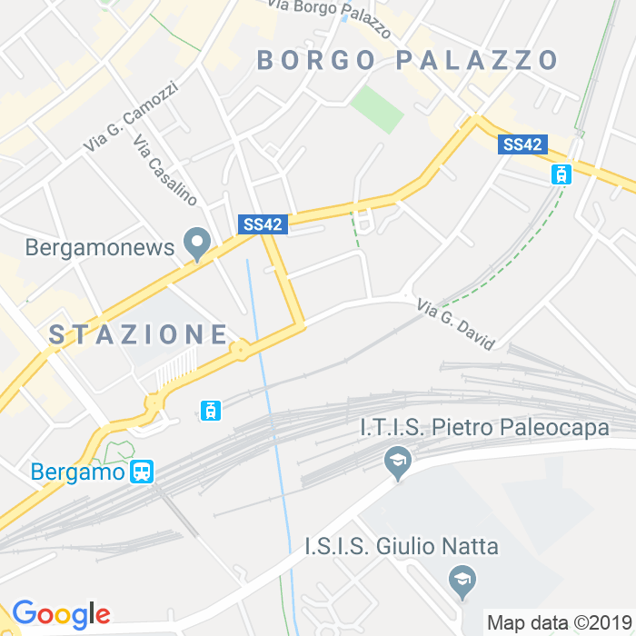 CAP di Via Bartolomeo Bono a Bergamo