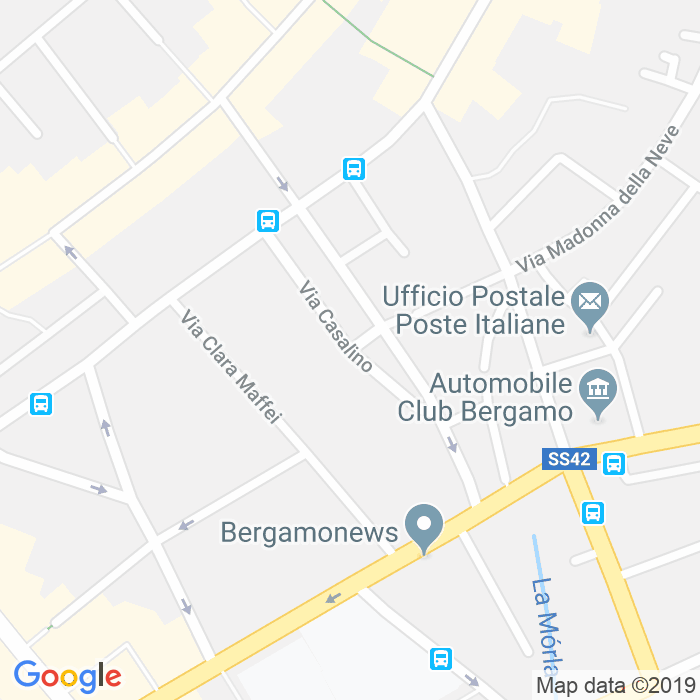 CAP di Via Casalino a Bergamo