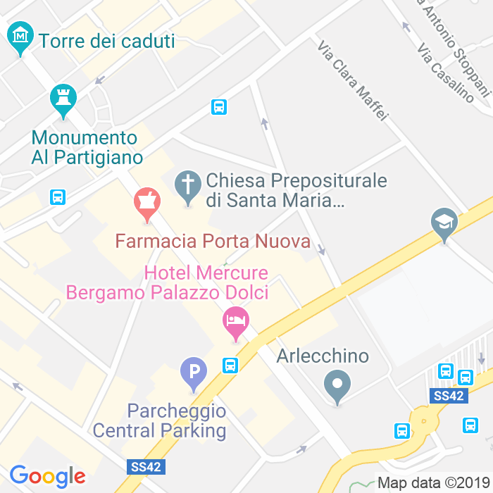 CAP di Via San Francesco D'Assisi a Bergamo