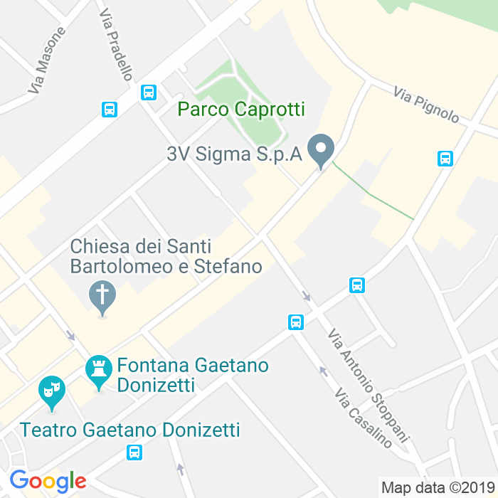 CAP di Via Torquato Tasso a Bergamo