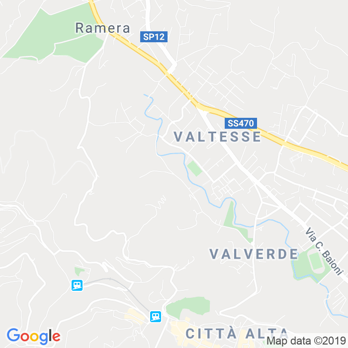 CAP di Via Valverde a Bergamo