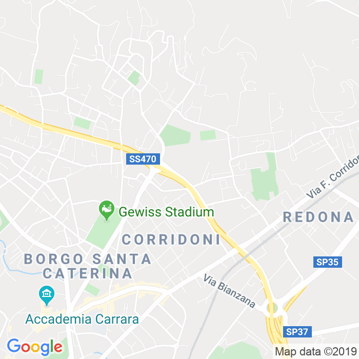 CAP di Circonvallazione Plorzano a Bergamo