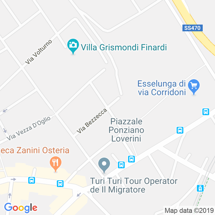 CAP di Via Lesbia Cidonia a Bergamo
