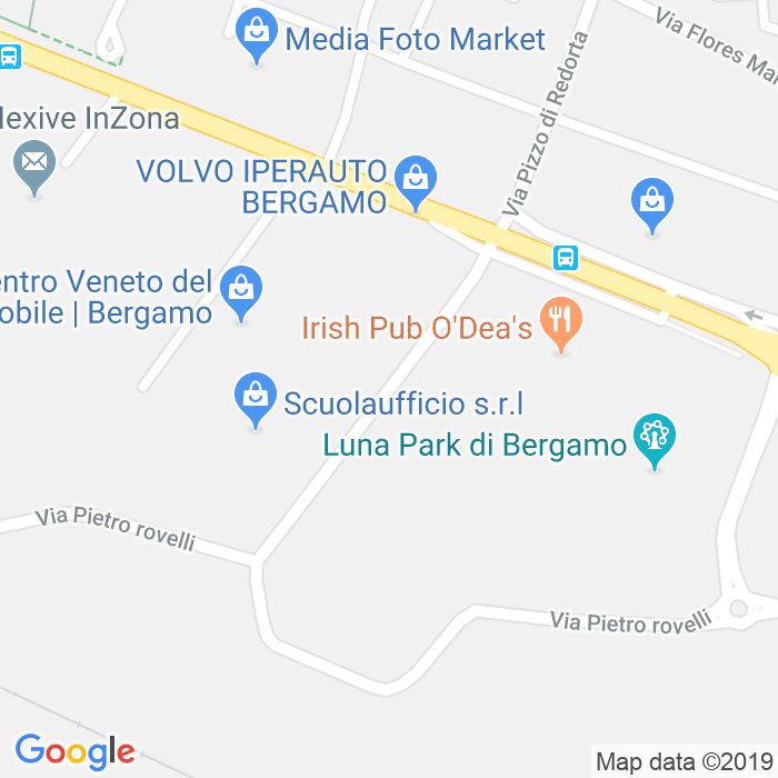 CAP di Via Giulio Verne a Bergamo