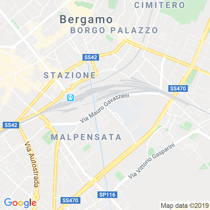 CAP di Via Mauro Gavazzeni a Bergamo
