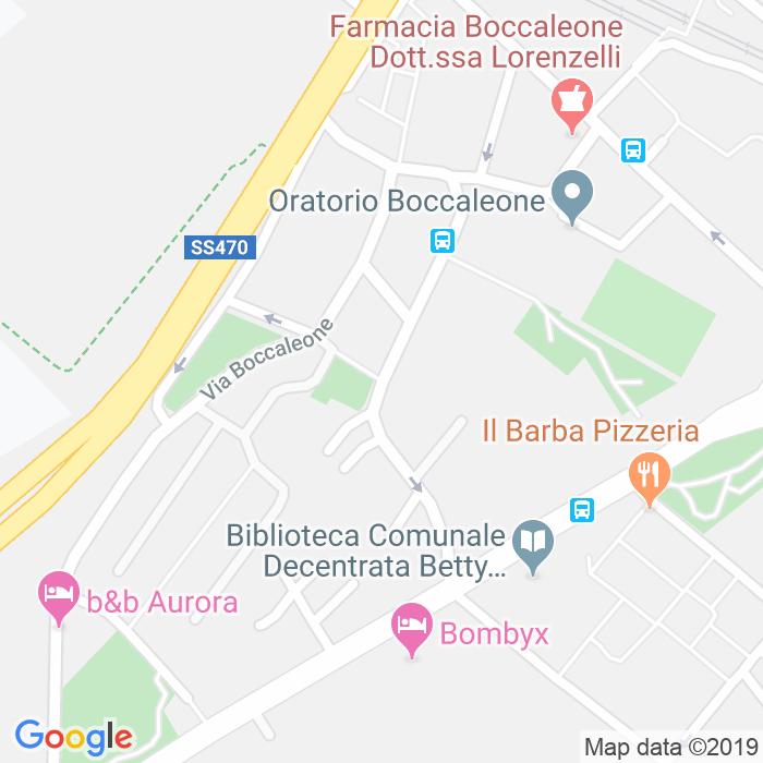 CAP di Via Pietro Isabello a Bergamo