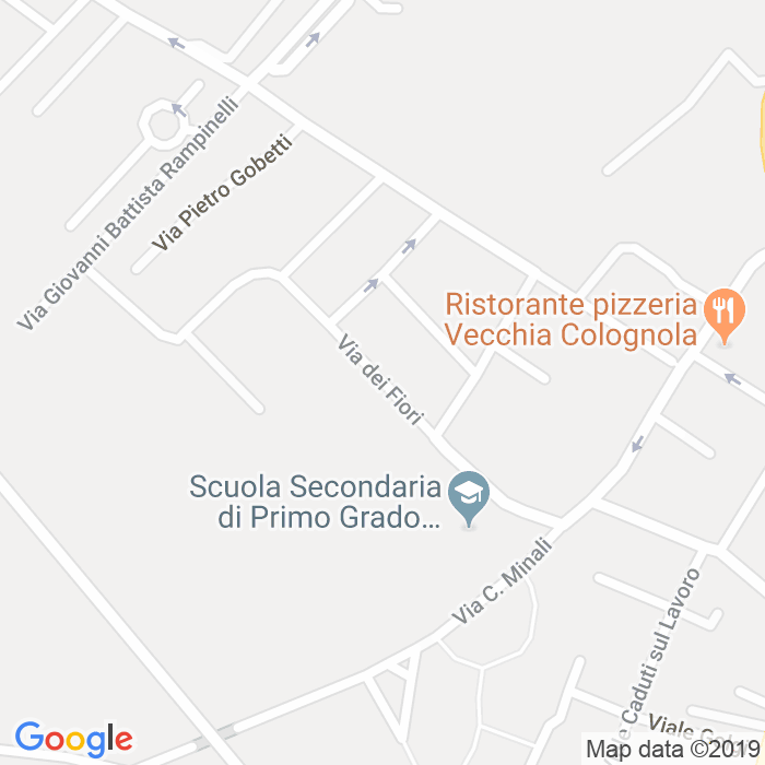 CAP di Via Dei Fiori a Bergamo