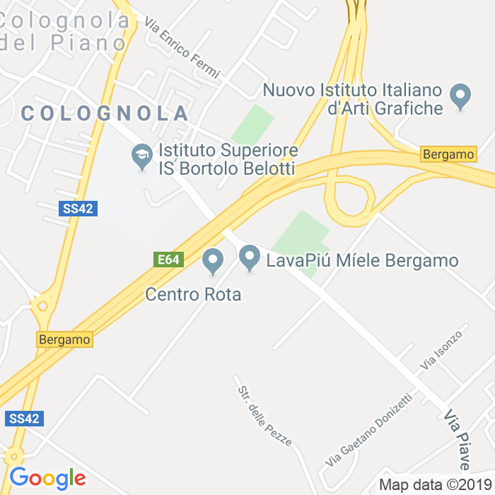 CAP di Via Per Azzano San Paolo a Bergamo