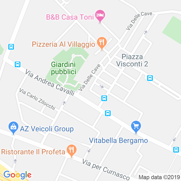 CAP di Piazzale Ermes Visconti a Bergamo