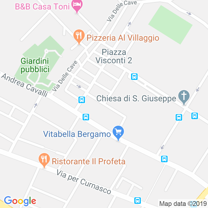 CAP di Via Fratelli Ruffini a Bergamo