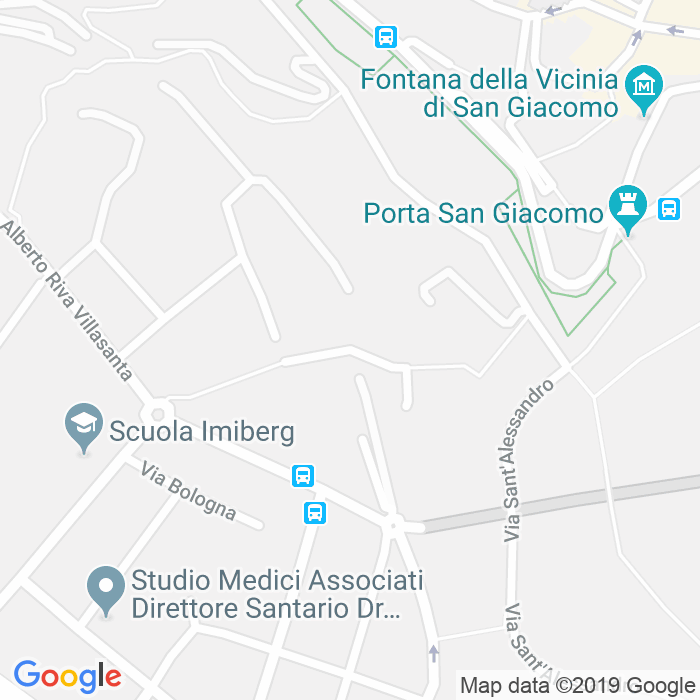CAP di Via Santa Lucia Vecchia a Bergamo