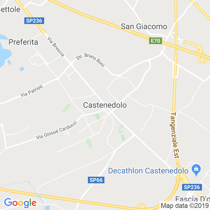 CAP di Castenedolo in Brescia