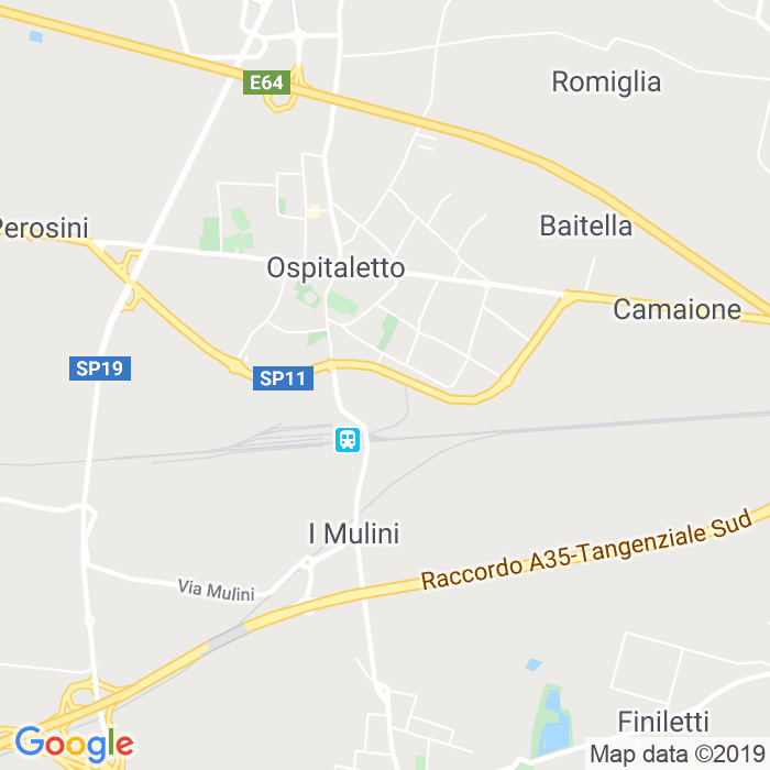 CAP di Ospitaletto in Brescia