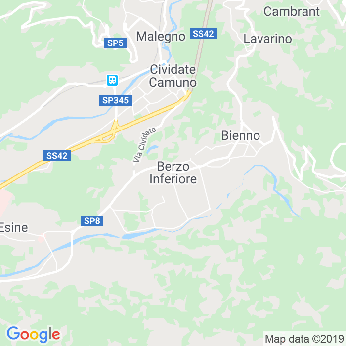 CAP di Berzo Inferiore in Brescia